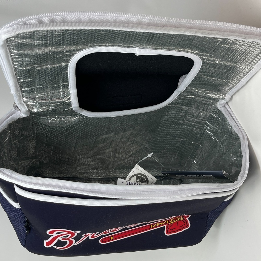 Kanga Braves MLB Brewbox 12-Can Cooler Bag Ice-Free Lunch Cooler NWT - Picture 7 of 16
